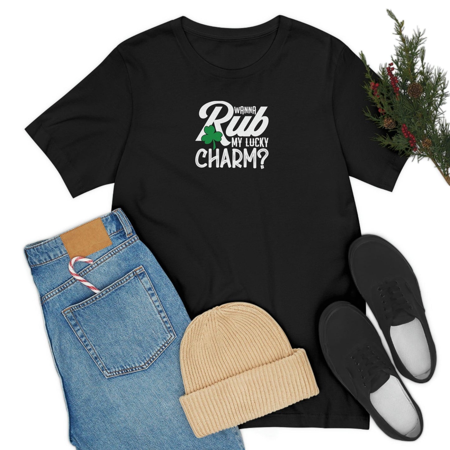 Wanna Rub My Lucky Charm? - Wicked Naughty Apparel